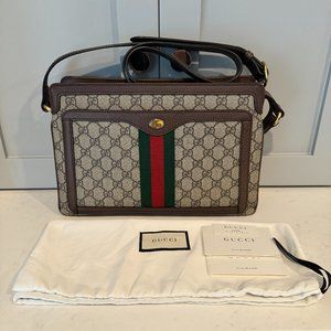 Authentic Gucci Ophidia GG Medium Crossbody Bag